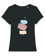 Abstract Fantasy Tricou mânecă scurtă guler larg fitted Damă Expresser