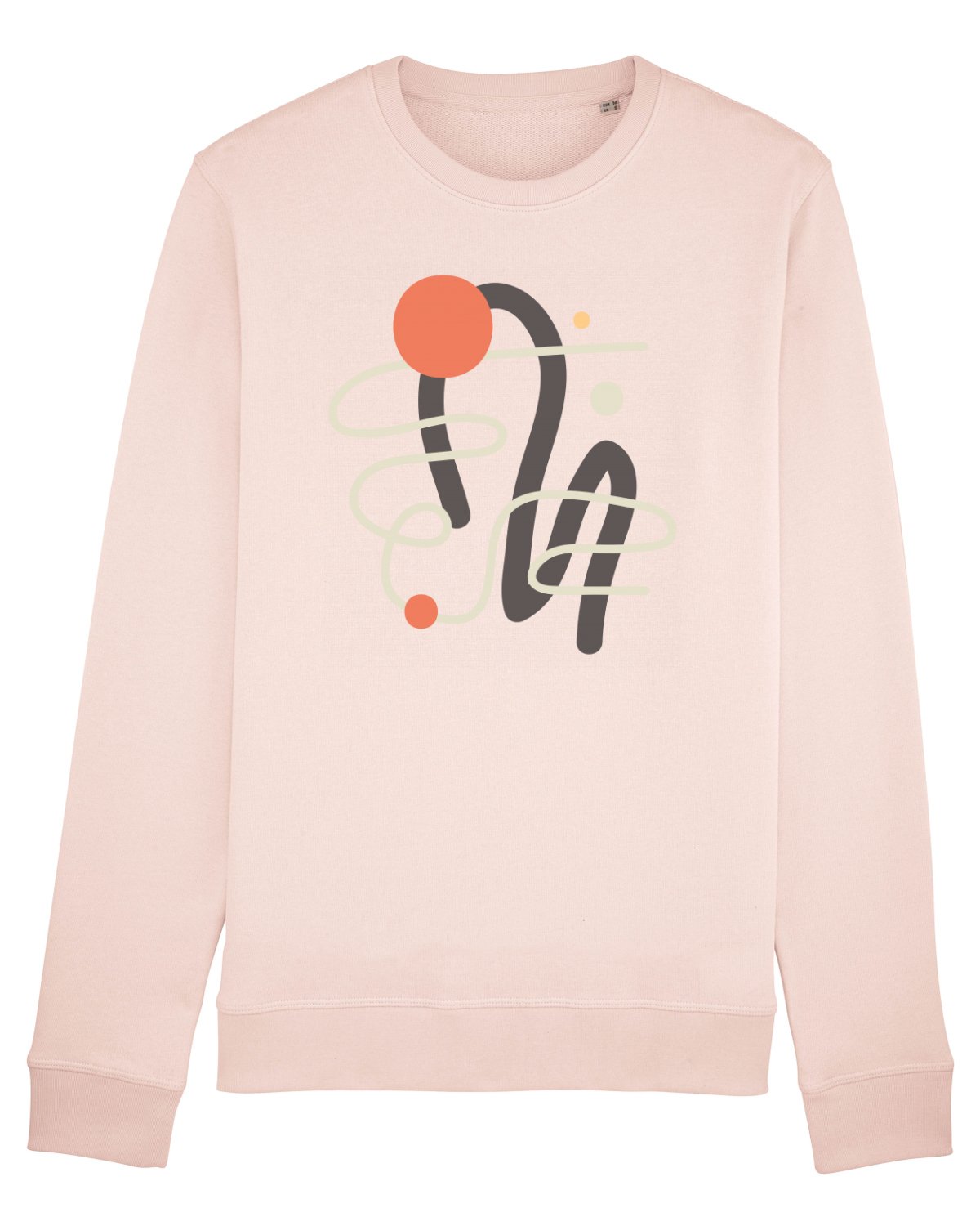 Bluză mânecă lungă Unisex Rise Candy Pink