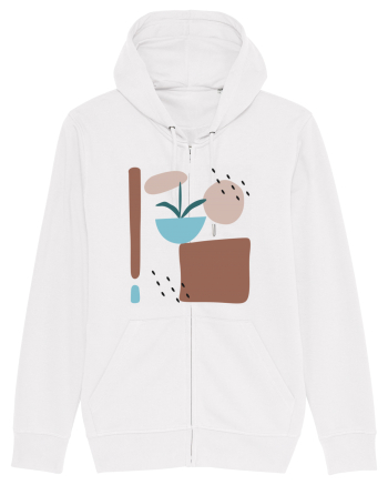 Abstract Garden White