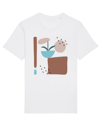 Abstract Garden White
