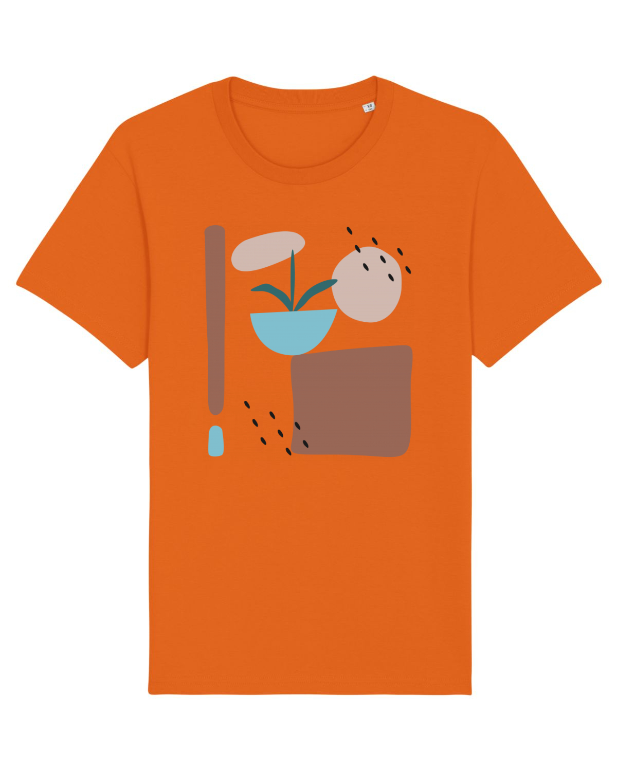 Tricou mânecă scurtă Unisex Rocker Bright Orange
