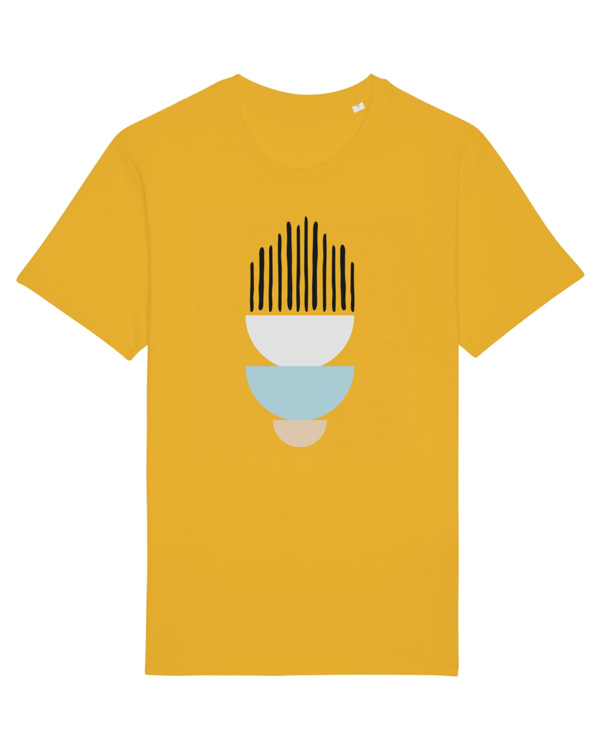 Tricou mânecă scurtă Unisex Rocker Spectra Yellow