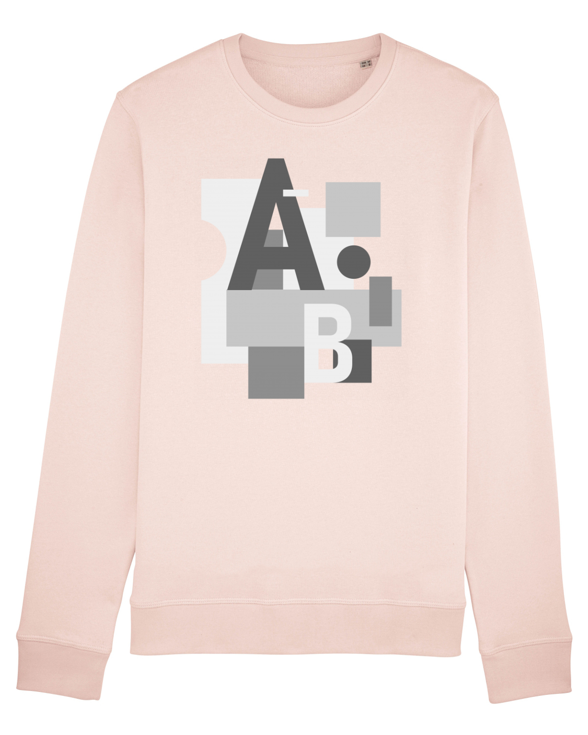 Bluză mânecă lungă Unisex Rise Candy Pink