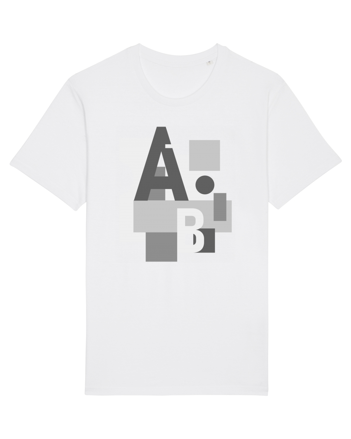 Tricou mânecă scurtă Unisex Rocker White