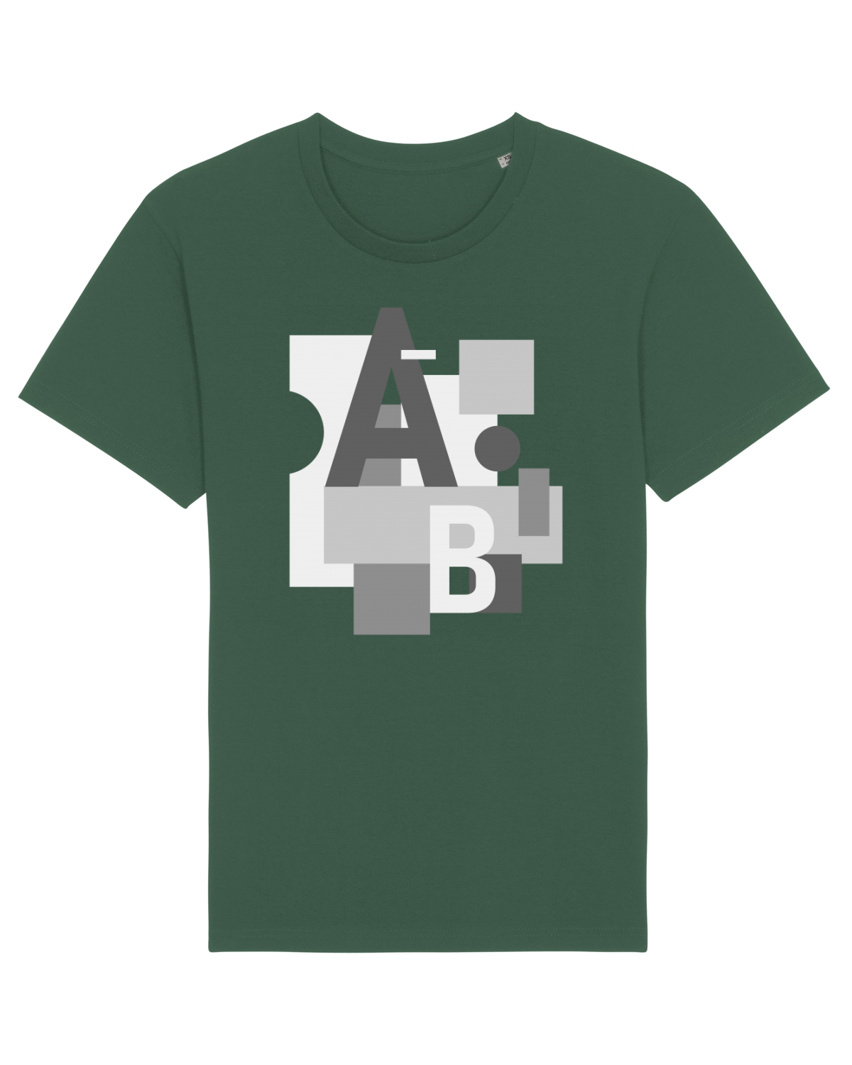 Tricou mânecă scurtă Unisex Rocker Bottle Green