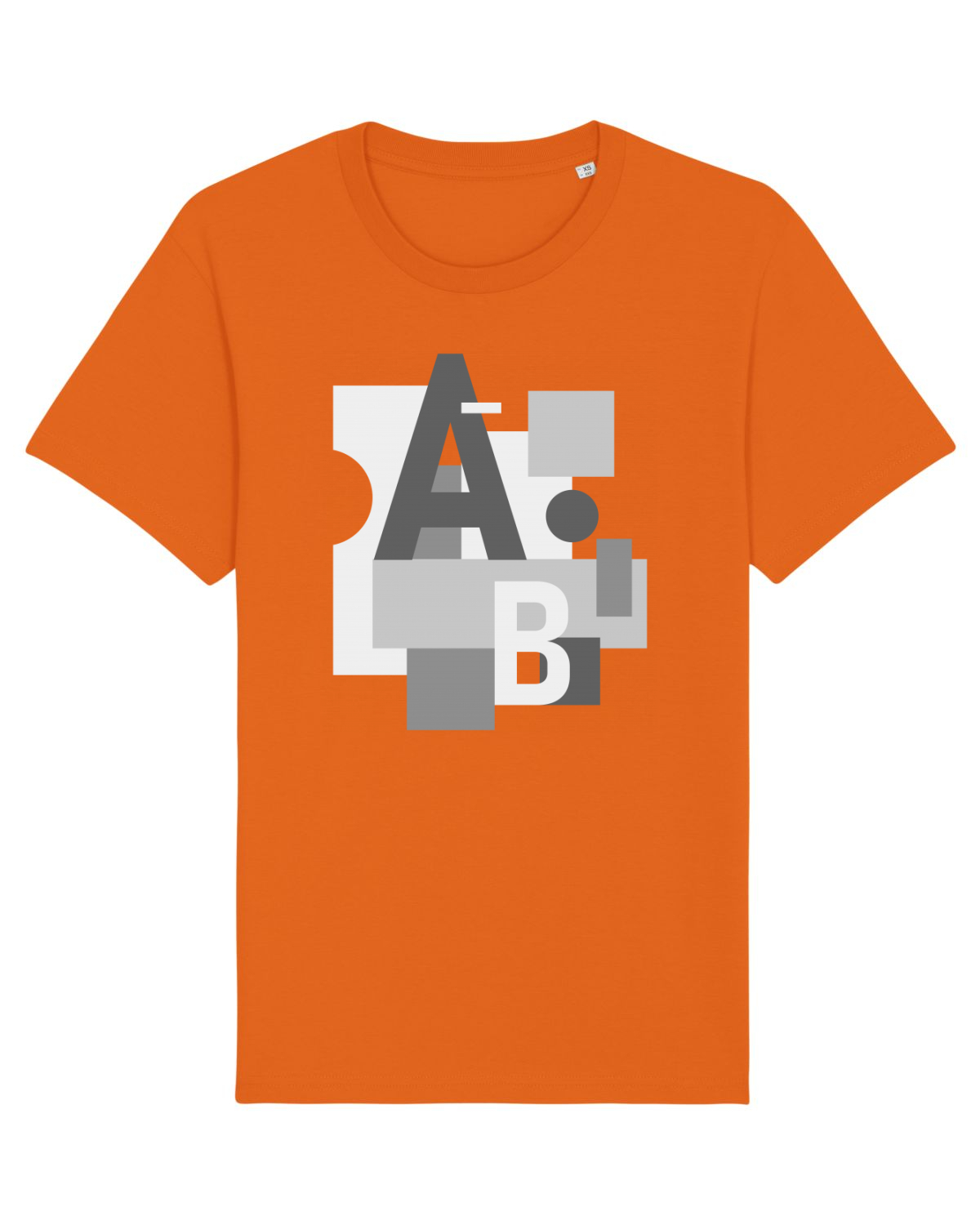 Tricou mânecă scurtă Unisex Rocker Bright Orange