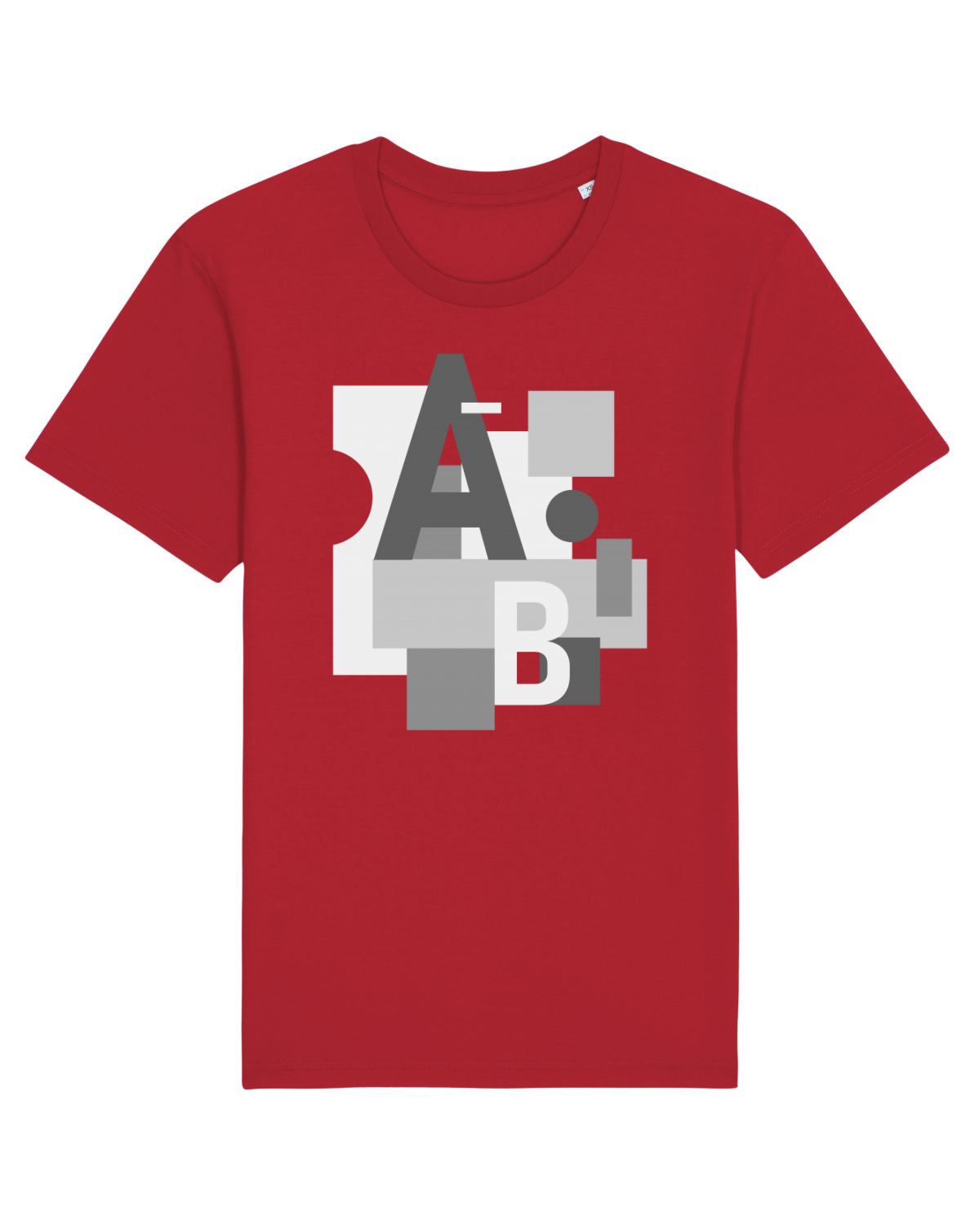 Tricou mânecă scurtă Unisex Rocker Red