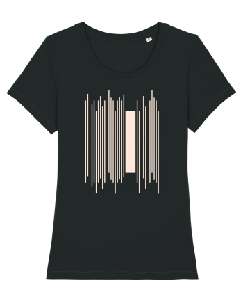 Abstract Lines Black
