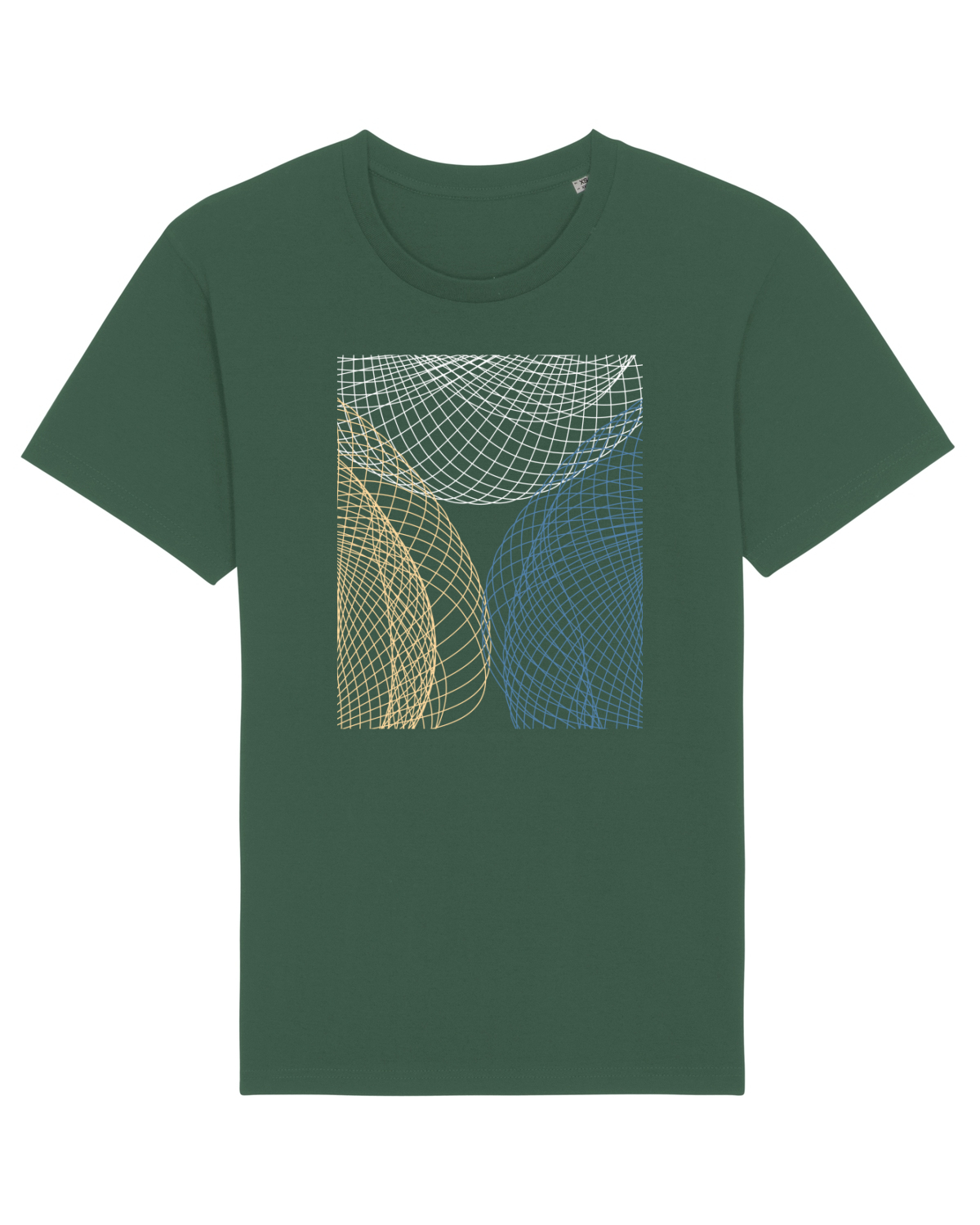 Tricou mânecă scurtă Unisex Rocker Bottle Green