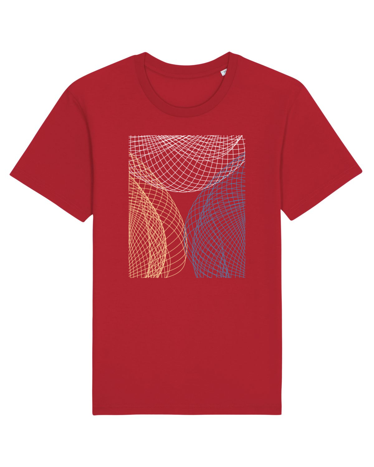 Tricou mânecă scurtă Unisex Rocker Red