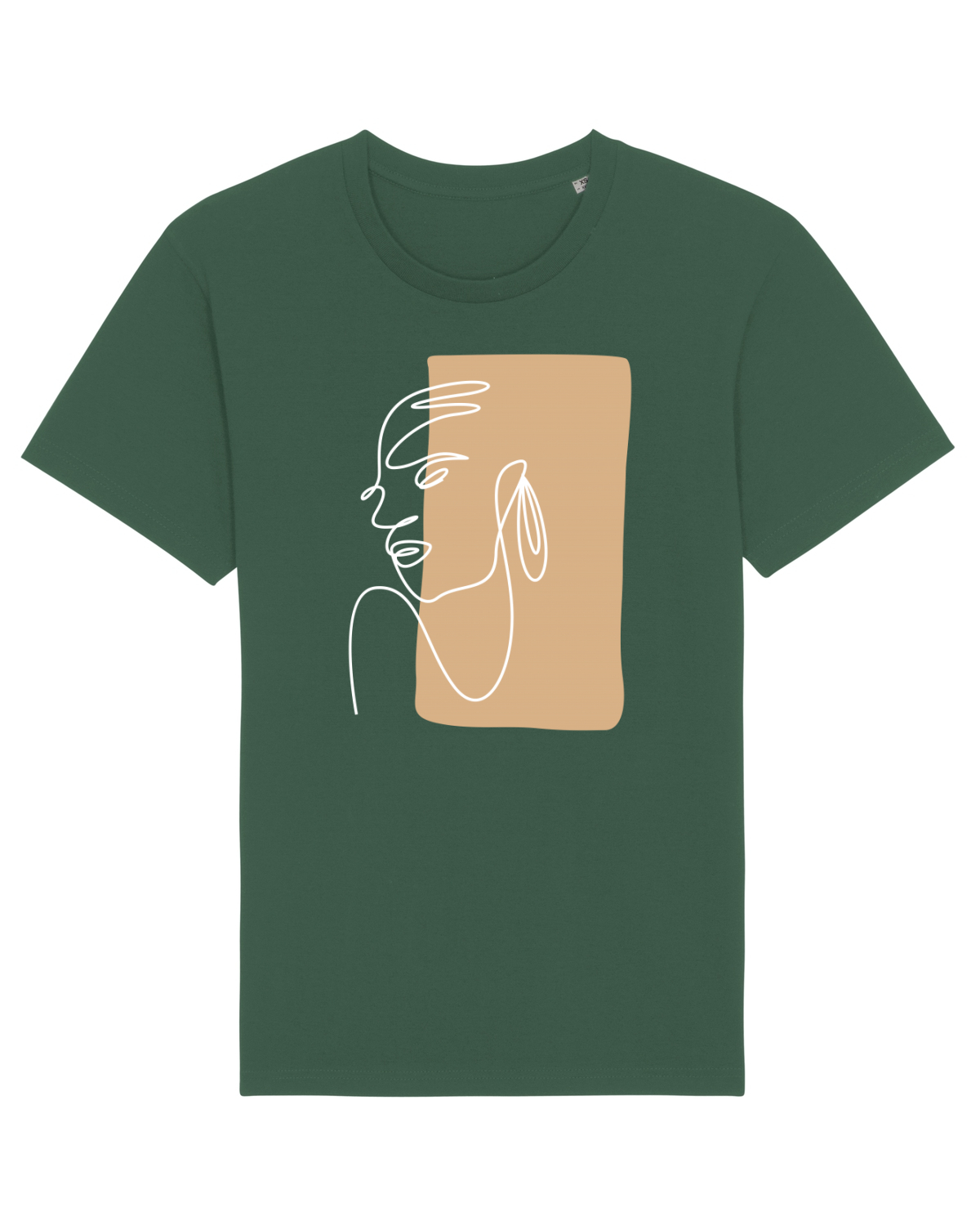 Tricou mânecă scurtă Unisex Rocker Bottle Green