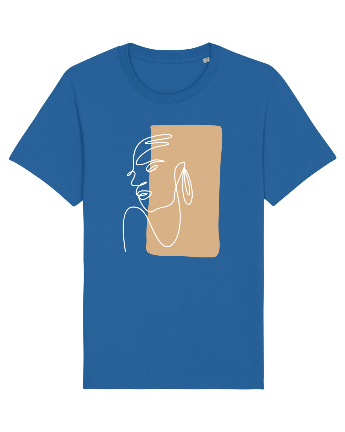 Tricou mânecă scurtă Unisex Rocker Royal Blue