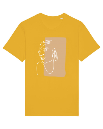 Abstract Portret Spectra Yellow