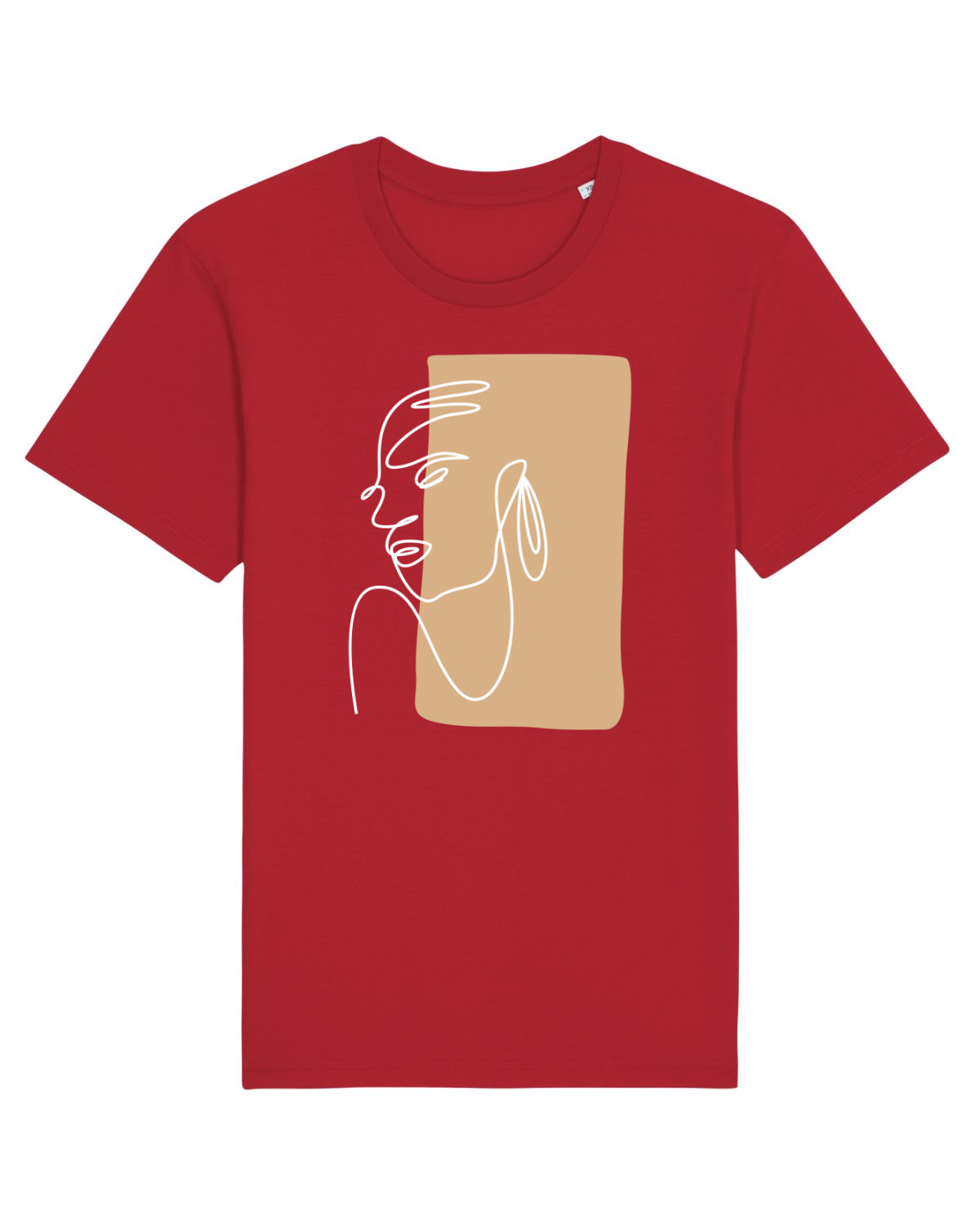 Tricou mânecă scurtă Unisex Rocker Red