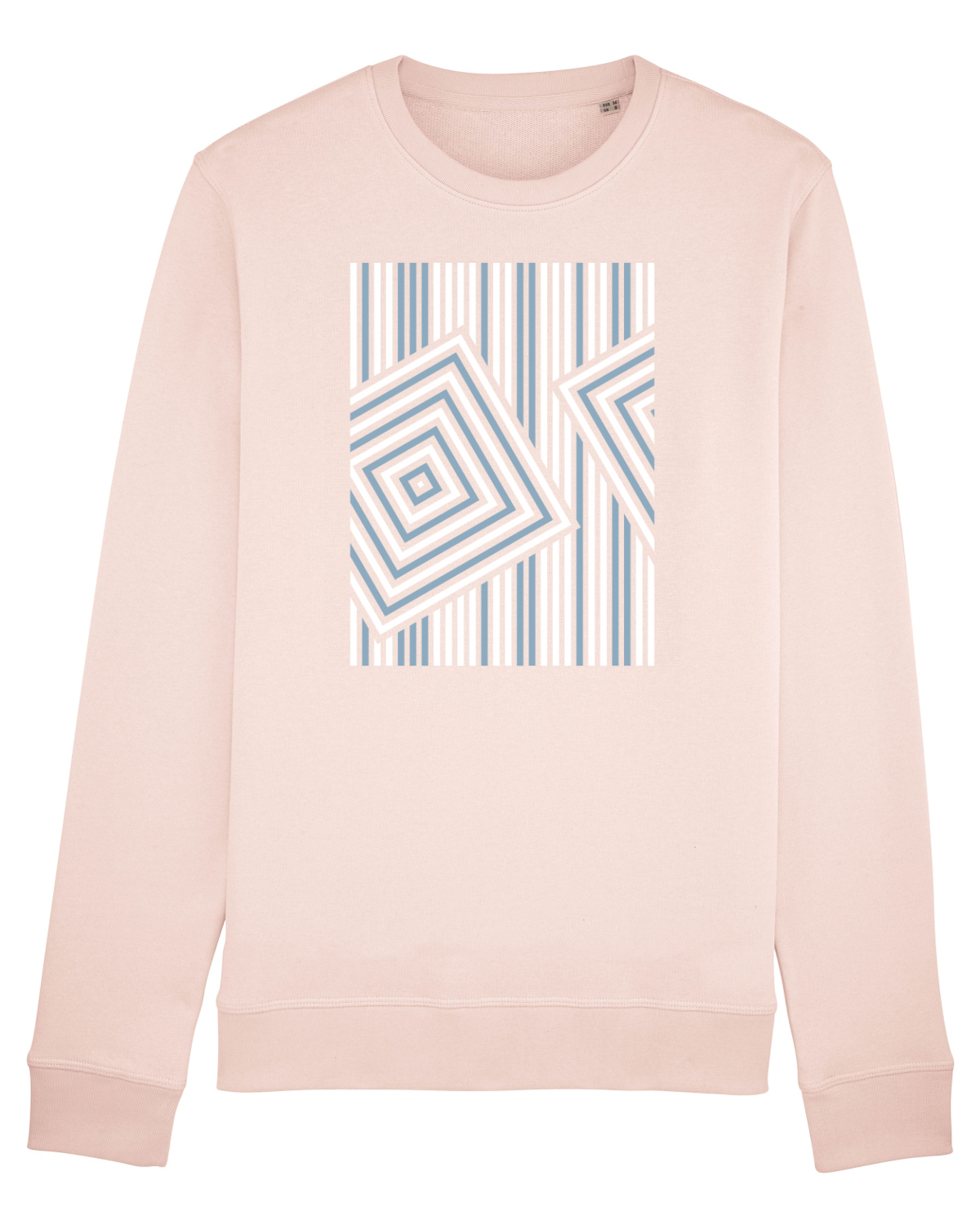 Bluză mânecă lungă Unisex Rise Candy Pink