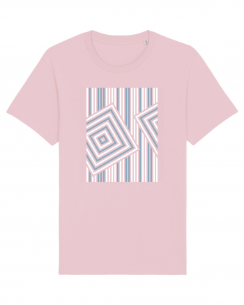 Abstract Reality Cotton Pink