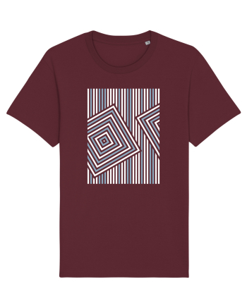 Abstract Reality Burgundy