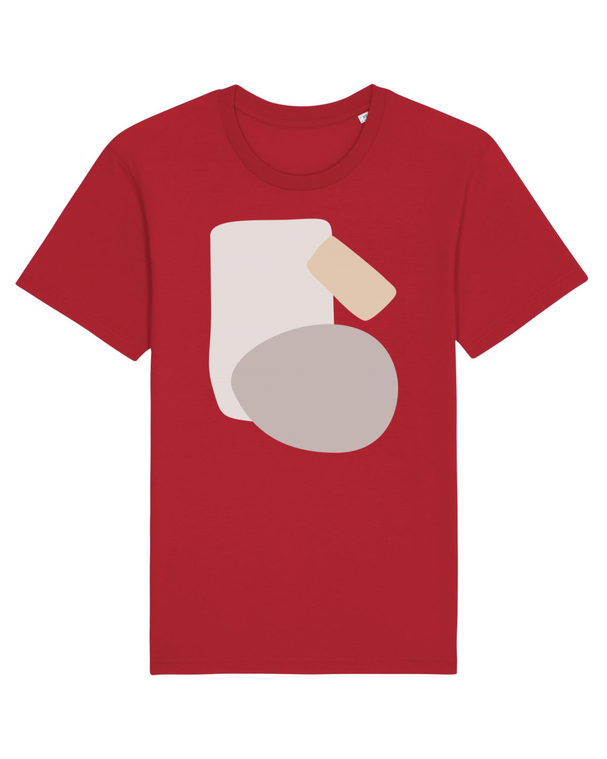 Tricou mânecă scurtă Unisex Rocker Red