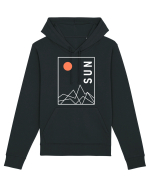 Abstract Sun and Mountains Hanorac Unisex Drummer