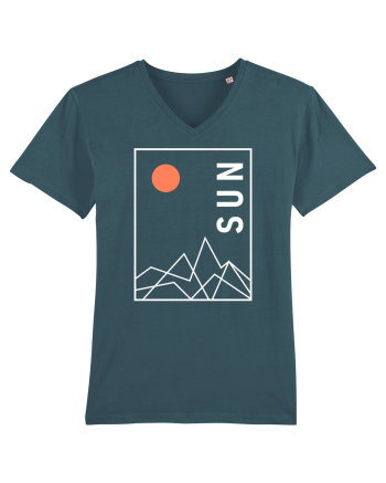 Abstract Sun and Mountains Stargazer