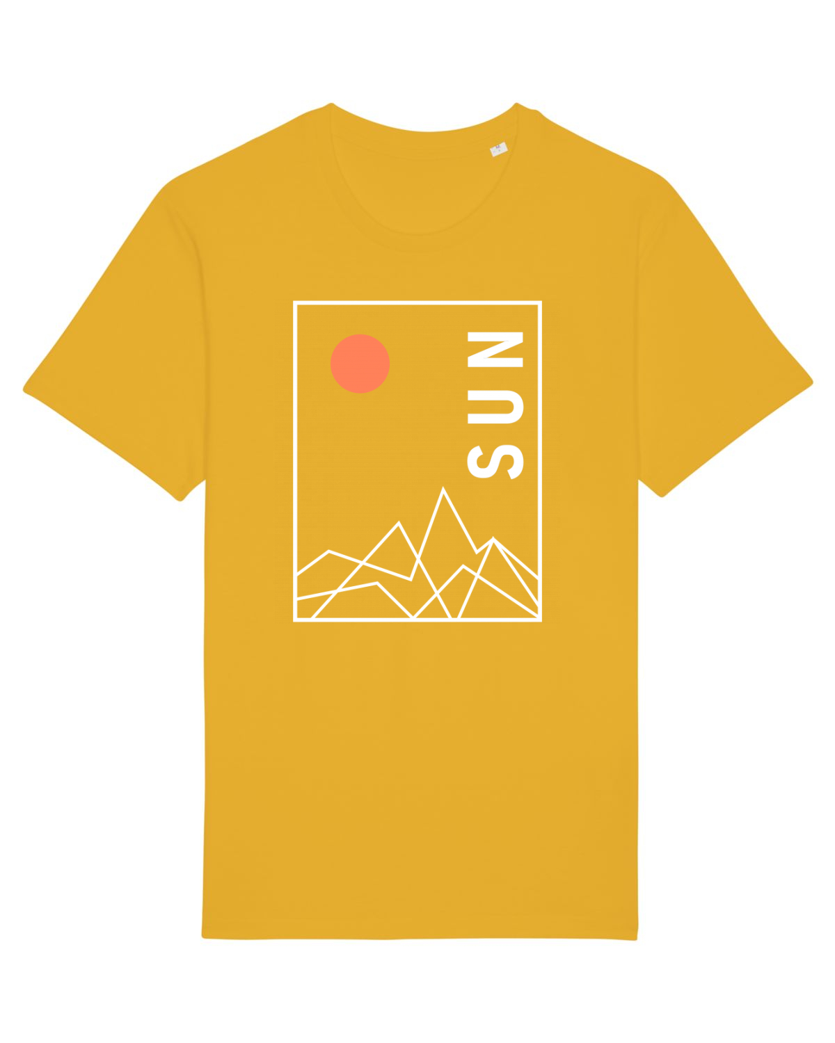 Tricou mânecă scurtă Unisex Rocker Spectra Yellow