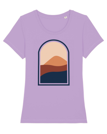 Abstract View Lavender Dawn