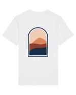 Abstract View Tricou mânecă scurtă Unisex Rocker