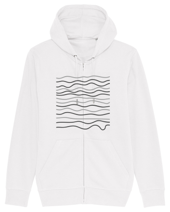 Abstract Waves White