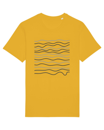 Abstract Waves Spectra Yellow