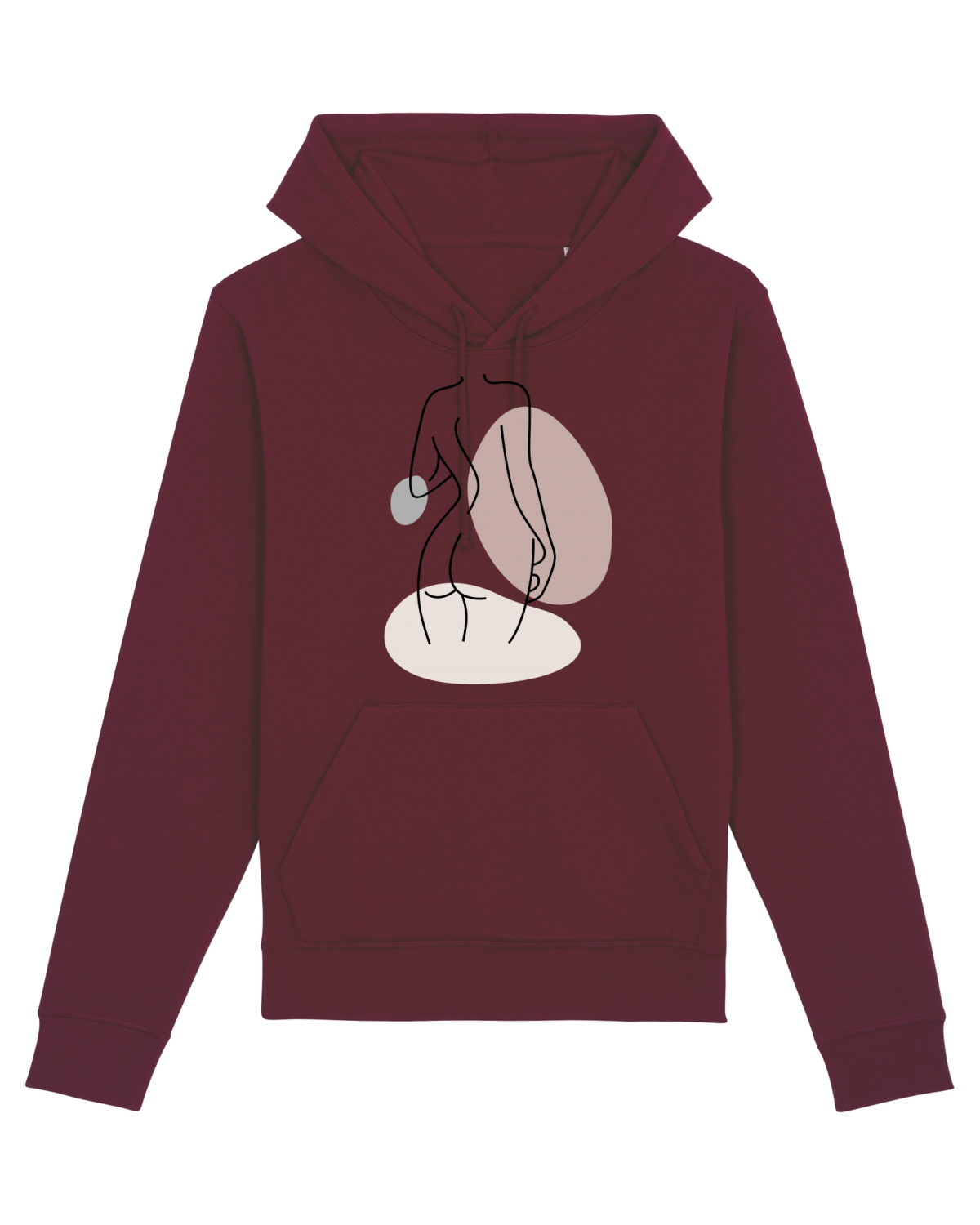 Hanorac Unisex Drummer Burgundy