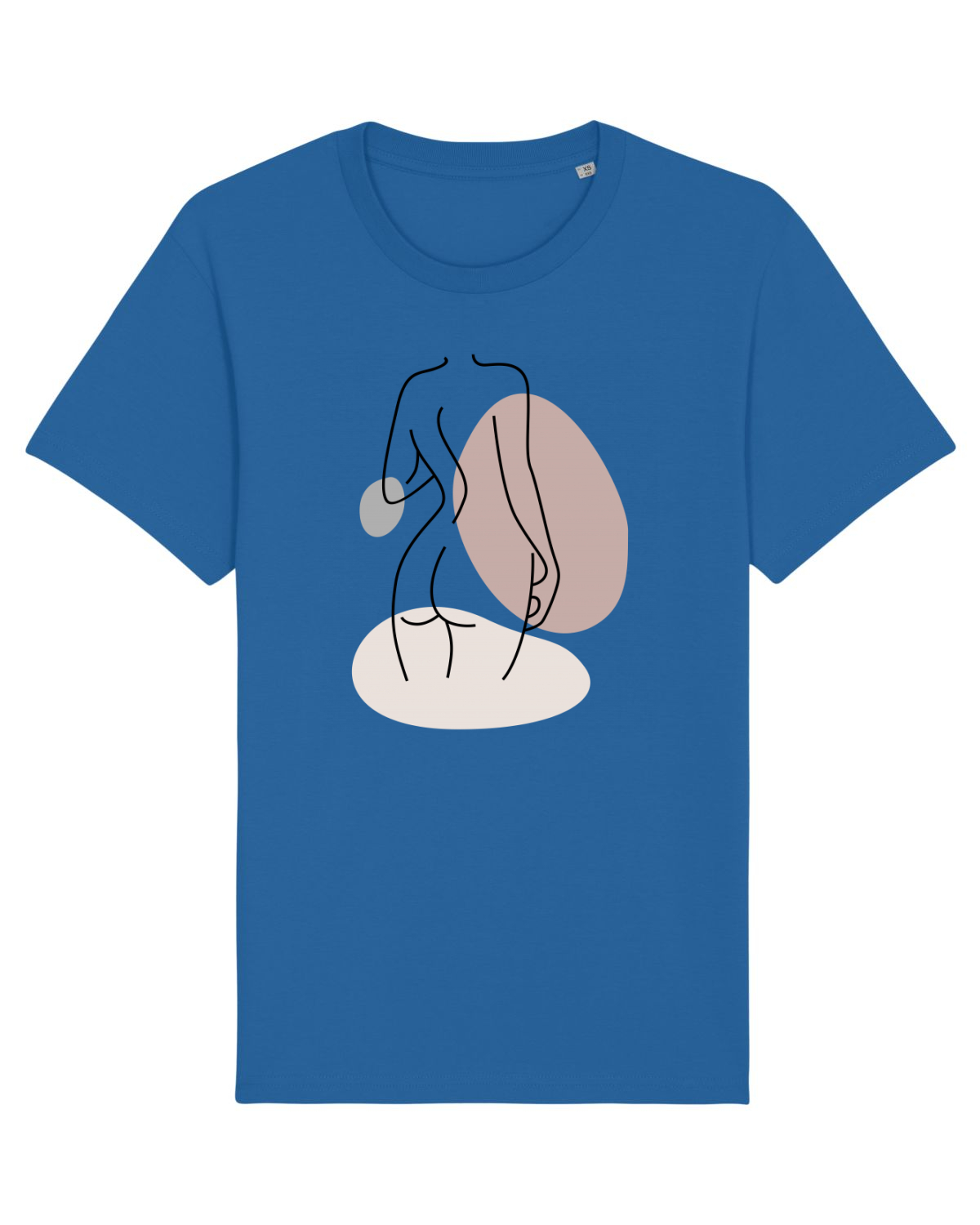 Tricou mânecă scurtă Unisex Rocker Royal Blue