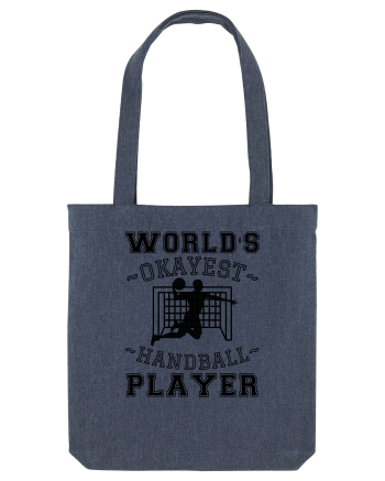 World'S Okayest Handball Player Midnight Blue