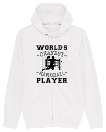 World'S Okayest Handball Player White