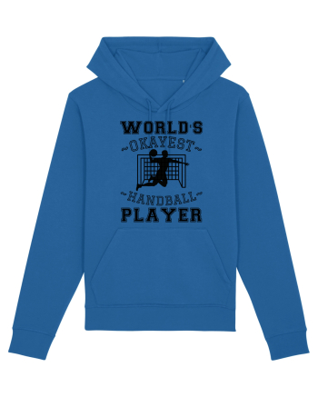 World'S Okayest Handball Player Royal Blue