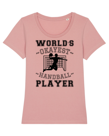 World'S Okayest Handball Player Canyon Pink