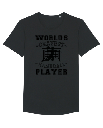 World'S Okayest Handball Player Black