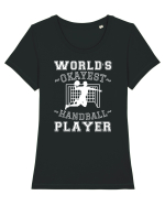 World'S Okayest Handball Player Tricou mânecă scurtă guler larg fitted Damă Expresser