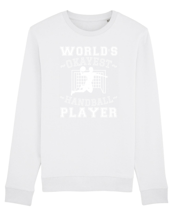 World'S Okayest Handball Player White