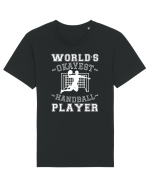 World'S Okayest Handball Player Tricou mânecă scurtă Unisex Rocker
