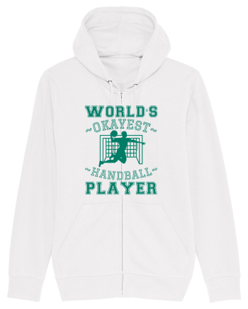 World'S Okayest Handball Player White