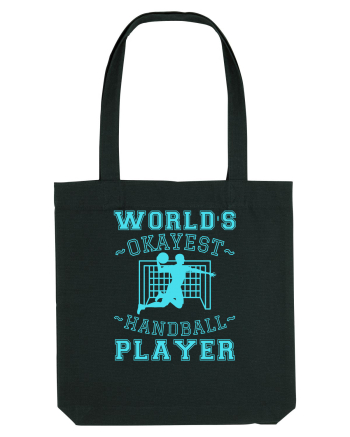 World'S Okayest Handball Player Black