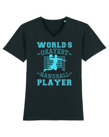 World'S Okayest Handball Player Black