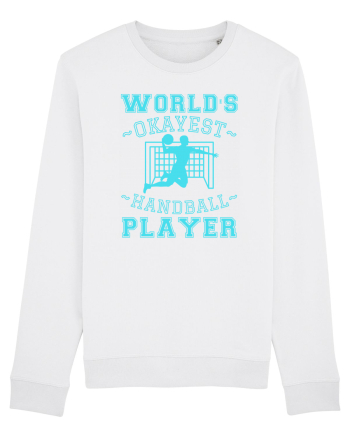 World'S Okayest Handball Player White