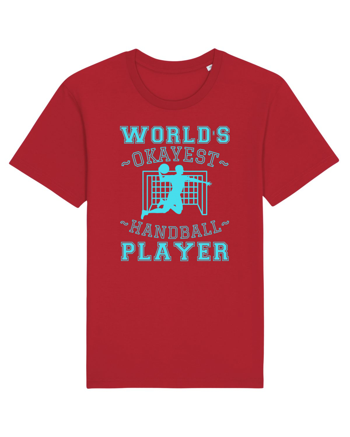Tricou mânecă scurtă Unisex Rocker Red