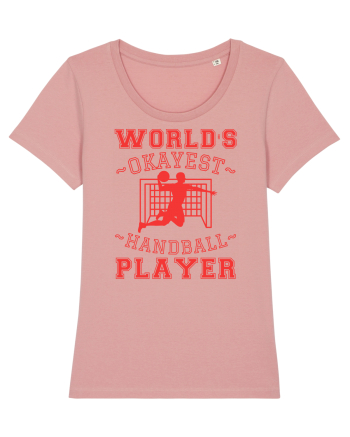 World'S Okayest Handball Player Canyon Pink