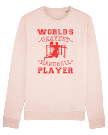 World'S Okayest Handball Player Candy Pink
