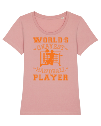 World'S Okayest Handball Player Canyon Pink