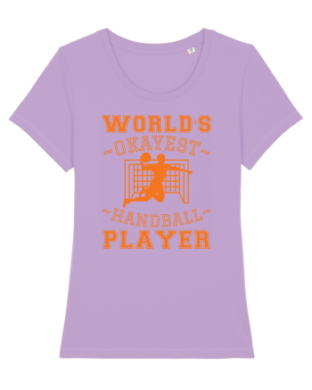 World'S Okayest Handball Player Lavender Dawn