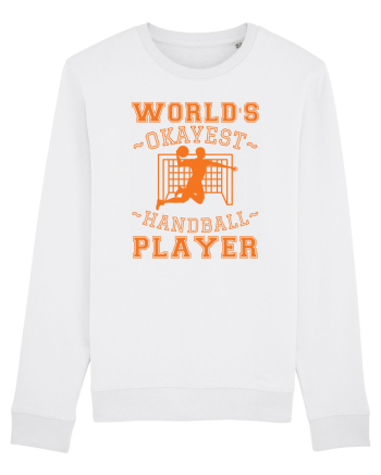 World'S Okayest Handball Player White