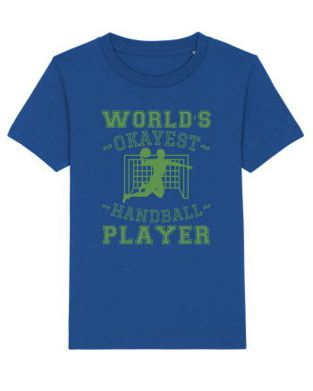 World'S Okayest Handball Player Majorelle Blue